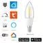 Alecto SMARTLIGHT130 / Múdra LED žiarovka / E14 / Wi-Fi / 1800-3000K / 5W / stmievateľná