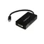 StarTech Adaptér Mini DisplayPort na DVI a HDMI čierna / Adaptér / 2560x1600 px / 0,15 m