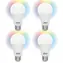 Alecto SMART-BULB10 / Chytrá LED žiarovka / Wi-Fi / RGB / E27 / 4 ks