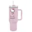 Pyramíd Hello Kitty Cestovný hrnček so slamkou / Detský hrnček / nerezová oceľ / 1200 ml
