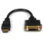 StarTech Adaptér HDMI - DVI-D čierna / Redukcia / 0,2 m / 1920 x 1200 px