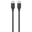 Devia Jelly Series čierna / Nabíjací kábel / USB-C - USB-C / 1,2 m / silikónový