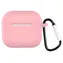 Devia Silicone Suit Case ružová / Puzdro / Apple AirPods 3 / Silikónové