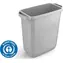 Durable DURABIN ECO 60 l šedá / Odpadkový kôš / obdĺžnikový / recyklovaný plast / stohovateľný