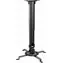 Gembird CM-B-01 čierny / Stropný držiak projektora / nosnosť 13 kg / náklon ±15° / rotácia 360°