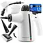 ProfiCare DR 3145 čierno-biela / Parný čistič / 1050 W / 3,7 bar / 0,35 l