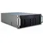 Inter-tech 4U 4416 čierna / Serverová skriňa 4U / hĺbka 688 mm / E-ATX / 16x HDD hot-swap