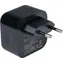 Inter-tech PD-2036 čierna / Nabíjačka / 2x USB-C / 36W / PD