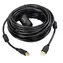 Cable USB 2.0 AB aktívny kábel 20 m čierna / Kábel / USB 2.0 / 480 Mbit/s