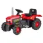 DOLE Šliapací traktor veľký červený / od 3 rokov / nosnosť 50 kg