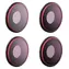 Pgytech P-32C-013 / Sada 4 filtrov ND-PL / ND8, ND16, ND32, ND64 / pre DJI OSMO Action 3