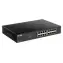 D-Link DGS-1100-16V2 / Switch / 16x Gigabit / SMART Managed / 19" / fanless