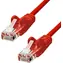 Proxtend CAT5e U/UTP červená / Patch kábel / 25 cm / PVC / AWG 26 / CCA