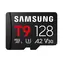 Samsung T9 čierna / Pamäťová karta microSDXC / 128 GB + SD adaptér / UHS-I U3 / Class 10, V30, A2 / čítanie: 200 MB/s