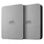 LaCie Mobile Drive Secure sivá / Externý HDD / 4 TB / 2.5" / USB-C 3.2 Gen 1