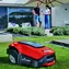 Einhell FREELEXO 1200 LCD BT červená / Robotická kosačka / 1200 m2 / 18V 5,2 Ah / LCD displej / Bluetooth