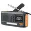 Extralink BT-4000 / Núdzové rádio / FM/DAB / Bluetooth 5.0 / Powerbanka 4500 mAh / Solárny panel / Dynamo kľučka