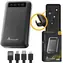 Extralink EPB-083 čierna / Power banka / 10 000 mAh / USB-C / vstavaný displej