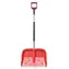 Prosperplast Hrablo na sneh SNOWER 55 ALUTUBE červená / 55 cm / Hliníková rukoväť