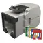 Solarix samorezný keystone CAT6A STP RAL FIT / Keystone / RJ-45 / 10G / tienený