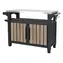Keter UNITY XL Ashwood / Grilovací stolík / 207 l / vonkajší úložný box