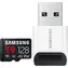 Samsung T9 128GB čierna / Pamäťová karta microSDHC / UHS-I U3 / Class 10 / 200/130 MB/s / + USB adaptér