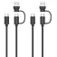 Speed Link Stream / Sada nabíjacích káblov / USB-C a USB-A na USB-C