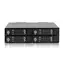 Icy Dock ToughArmor MB720M2K-B čierna / Rámček pre SSD / 4X M.2 NVMe / MiniSAS HD / do 5,25 "pozície