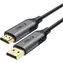 Tech-Protect DisplayPort - HDMI čierna / Kábel / DisplayPort - HDMI / 2 m