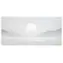 Arozzi Zona Frozen Lake / Herná podložka pod myš / XL / 900 x 420 x 4 mm / vodeodolná