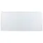 Arozzi ZONA Pure White / Herná podložka pod myš / 900 x 420 x 4 mm / vodeodolná