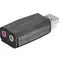 Speed Link VIGO čierna / Zvuková karta / USB / Externý