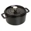 Staub 40509-485-0 čierna / Pekáč / okrúhly / 18 cm