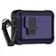 Hurtel Pro Armor Case AirPods 4 fialové / Puzdro / odolné / karabína