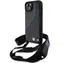 BMW M Edition Carbon Stripe & Strap čierna / Zadný kryt / iPhone 15 PLUS, iPhone 14 PLUS