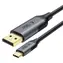 Tech-Protect UltraBoost čierna / Kábel USB-C na DisplayPort 1.4 / 8K 60Hz / 180 cm