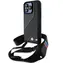 BMW M Edition Carbon Stripe & Strap čierna / Zadný kryt / iPhone 15 Pro