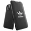 Adidas OR Booklet Case BASIC iPhone 14 čierna/biela / Puzdro / typu kniha / Apple iPhone 14 6.1"