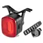 Rockbros Q2S čierna / Zadné svetlo na bicykel / LED / SMART Stop System / USB-C nabíjanie