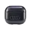 Audi Leather Big Logo pre Apple AirPods 3 čierna / Puzdro / Koža