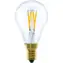 SEGULA LED kvapka 3W číra / LED žiarovka / E14 / 260 lm / 2200 K / stmievateľná