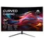 24" Misura P23MM24DFA01 čierna / Monitor / VA / prehnutý / 1920x1080 / 1ms / 4000:1 / 300cd-m2 / HDMI+DP / Repro