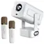 Extralink IMS360 biela / Projektor / Full HD 1920x1080 / Android 13 / Karaoke 2 mikrofóny / Wi-Fi