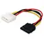 Equip Napájací kábel Molex-SATA 15-pin / Napájací kábel / 0,15 m