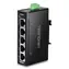 Trendnet TI-ELC50 / Switch / 5- Port 10/100 Mbps / DIN lišta / -40 až 75 °C
