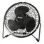 Equip Stolný ventilátor USB čierny / Ventilátor / 15 cm / USB / Tichý chod / kábel 1,5 m