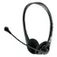 Equip Headset s mikrofónom čierny / Headset / Jack 3,5 mm / Náhlavný / 1,8 m kábel