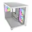 COUGAR FV150 RGB biela / PC skriňa / Mini Tower / micro-ATX / mini-ITX / tvrdené sklo / bez zdroja