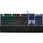 ibox Aurora K-4 KRGD Red Switch čierna / Herná klávesnica / Mechanická / RGB podsvietenie / USB / 1,6 m