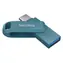 SanDisk Ultra Dual Drive Go 128 GB modrá / Flash disk / USB-A + USB-C / čítanie až 400 MB/s